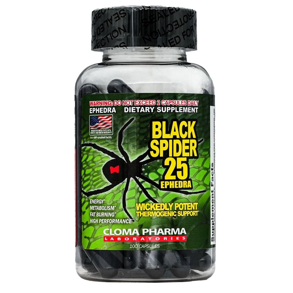 cloma pharma black spider fat burner 100 capsules.png cloma pharma black spider fat burner 100 capsules.png