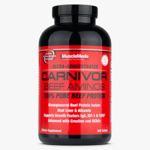 copyright www.trufit.eu 1100 muscle meds carnivor beef aminos new 2025 300tabs image 1.png